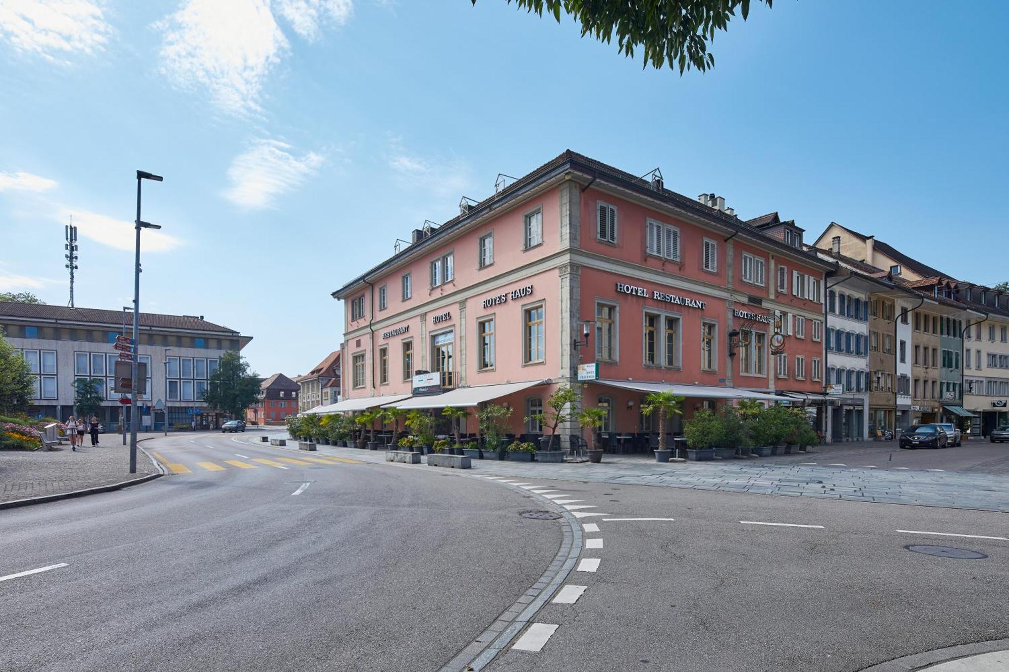 Hotel Rotes Haus Brugg  Zewnętrze zdjęcie